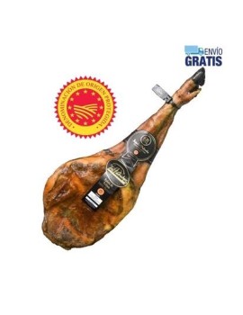 100% Iberian Bellota Ham DOP Los Pedroches- Quality Certification-Black Flange.